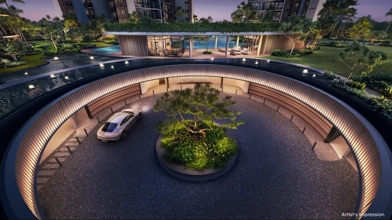 Thomson Reserve supplied artist's impression, perspective 20